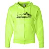Unisex NuBlend® Full-Zip Hooded Sweatshirt Thumbnail