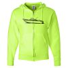 Unisex NuBlend® Full-Zip Hooded Sweatshirt Thumbnail