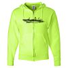 Unisex NuBlend® Full-Zip Hooded Sweatshirt Thumbnail