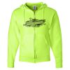 Unisex NuBlend® Full-Zip Hooded Sweatshirt Thumbnail