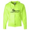 Unisex NuBlend® Full-Zip Hooded Sweatshirt Thumbnail