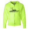 Unisex NuBlend® Full-Zip Hooded Sweatshirt Thumbnail