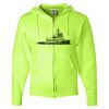 Unisex NuBlend® Full-Zip Hooded Sweatshirt Thumbnail