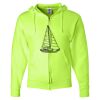 Unisex NuBlend® Full-Zip Hooded Sweatshirt Thumbnail