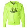 Unisex NuBlend® Full-Zip Hooded Sweatshirt Thumbnail