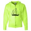 Unisex NuBlend® Full-Zip Hooded Sweatshirt Thumbnail