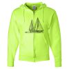 Unisex NuBlend® Full-Zip Hooded Sweatshirt Thumbnail