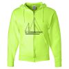 Unisex NuBlend® Full-Zip Hooded Sweatshirt Thumbnail