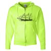 Unisex NuBlend® Full-Zip Hooded Sweatshirt Thumbnail