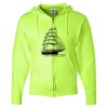 Unisex NuBlend® Full-Zip Hooded Sweatshirt Thumbnail