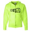 Unisex NuBlend® Full-Zip Hooded Sweatshirt Thumbnail