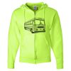 Unisex NuBlend® Full-Zip Hooded Sweatshirt Thumbnail