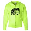 Unisex NuBlend® Full-Zip Hooded Sweatshirt Thumbnail