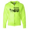 Unisex NuBlend® Full-Zip Hooded Sweatshirt Thumbnail