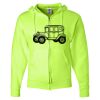 Unisex NuBlend® Full-Zip Hooded Sweatshirt Thumbnail