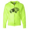 Unisex NuBlend® Full-Zip Hooded Sweatshirt Thumbnail