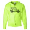 Unisex NuBlend® Full-Zip Hooded Sweatshirt Thumbnail