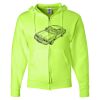 Unisex NuBlend® Full-Zip Hooded Sweatshirt Thumbnail
