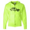 Unisex NuBlend® Full-Zip Hooded Sweatshirt Thumbnail