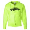 Unisex NuBlend® Full-Zip Hooded Sweatshirt Thumbnail