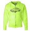 Unisex NuBlend® Full-Zip Hooded Sweatshirt Thumbnail