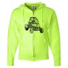Unisex NuBlend® Full-Zip Hooded Sweatshirt Thumbnail