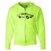 Unisex NuBlend® Full-Zip Hooded Sweatshirt Thumbnail