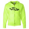 Unisex NuBlend® Full-Zip Hooded Sweatshirt Thumbnail