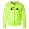 Unisex NuBlend® Full-Zip Hooded Sweatshirt Thumbnail