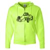 Unisex NuBlend® Full-Zip Hooded Sweatshirt Thumbnail