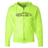 Unisex NuBlend® Full-Zip Hooded Sweatshirt Thumbnail