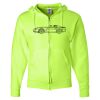 Unisex NuBlend® Full-Zip Hooded Sweatshirt Thumbnail
