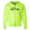 Unisex NuBlend® Full-Zip Hooded Sweatshirt Thumbnail