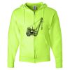 Unisex NuBlend® Full-Zip Hooded Sweatshirt Thumbnail