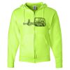 Unisex NuBlend® Full-Zip Hooded Sweatshirt Thumbnail