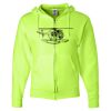 Unisex NuBlend® Full-Zip Hooded Sweatshirt Thumbnail