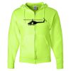 Unisex NuBlend® Full-Zip Hooded Sweatshirt Thumbnail