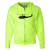 Unisex NuBlend® Full-Zip Hooded Sweatshirt Thumbnail