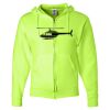 Unisex NuBlend® Full-Zip Hooded Sweatshirt Thumbnail