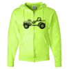 Unisex NuBlend® Full-Zip Hooded Sweatshirt Thumbnail