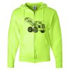 Unisex NuBlend® Full-Zip Hooded Sweatshirt Thumbnail