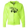 Unisex NuBlend® Full-Zip Hooded Sweatshirt Thumbnail
