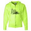 Unisex NuBlend® Full-Zip Hooded Sweatshirt Thumbnail