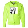 Unisex NuBlend® Full-Zip Hooded Sweatshirt Thumbnail
