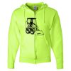 Unisex NuBlend® Full-Zip Hooded Sweatshirt Thumbnail