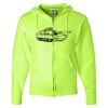 Unisex NuBlend® Full-Zip Hooded Sweatshirt Thumbnail