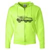 Unisex NuBlend® Full-Zip Hooded Sweatshirt Thumbnail