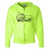 Unisex NuBlend® Full-Zip Hooded Sweatshirt Thumbnail