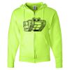 Unisex NuBlend® Full-Zip Hooded Sweatshirt Thumbnail