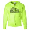 Unisex NuBlend® Full-Zip Hooded Sweatshirt Thumbnail
